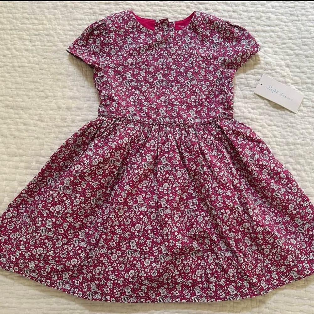 NWT TODDLER GIRLS RALPH LAUREN DRESS 24M